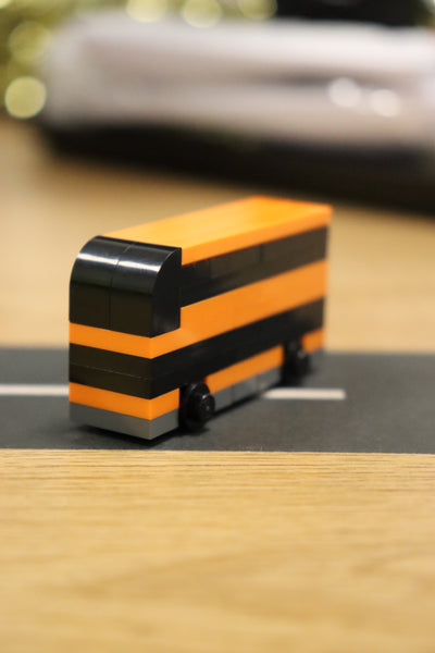 NCT Orange Lego Bus Model