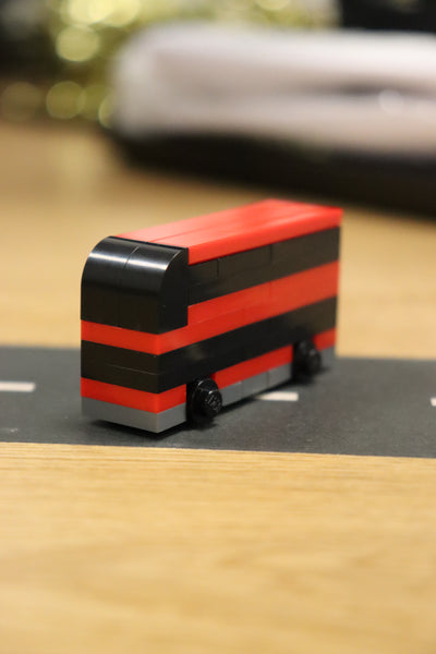 NCT Red Lego Bus Model